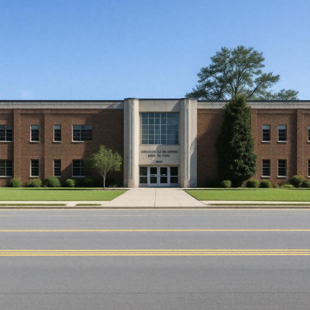 AI-created image of Arlington High School