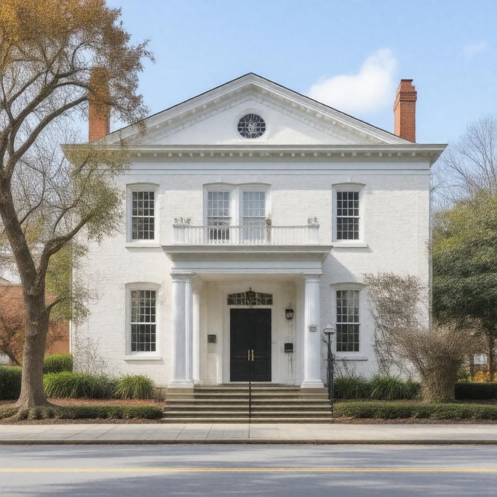 AI-created image of Arlington Historical Museum