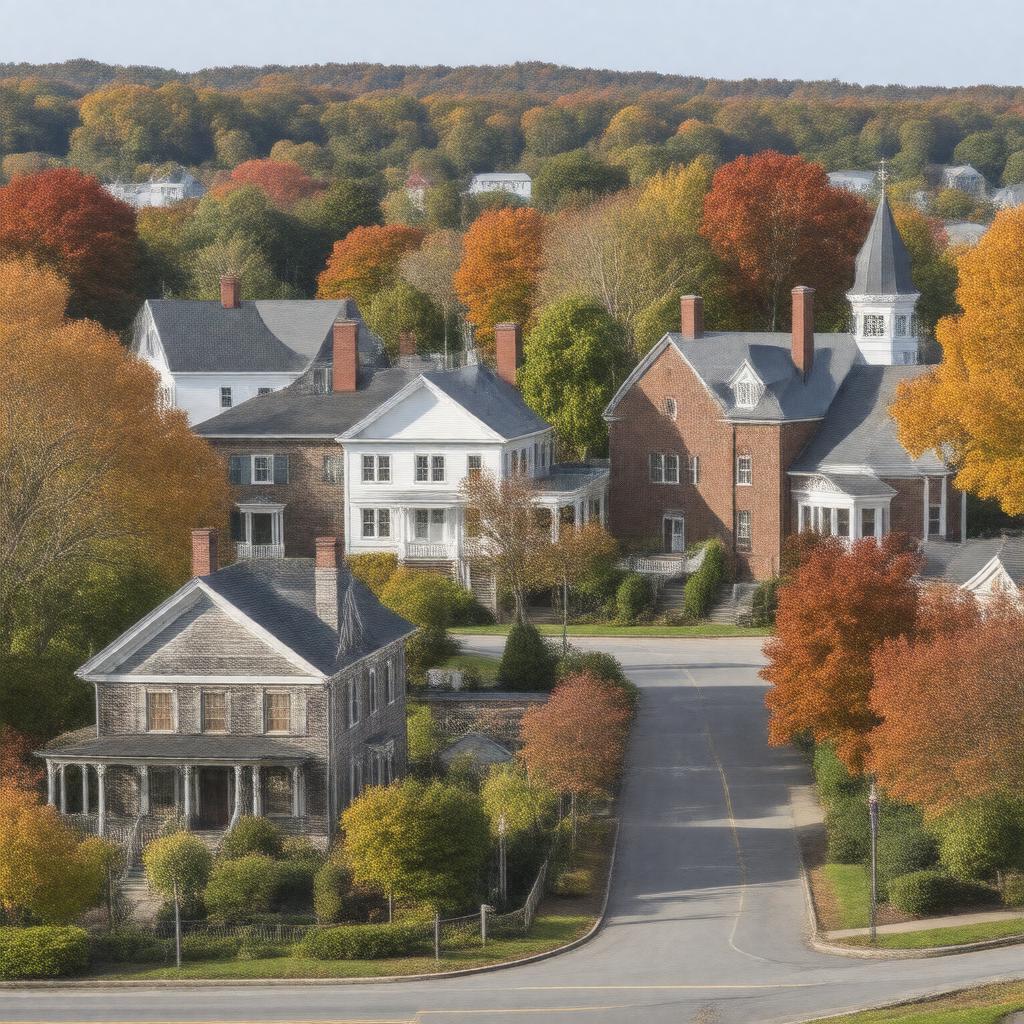 AI-created image of Arlington Multiple Resource Area