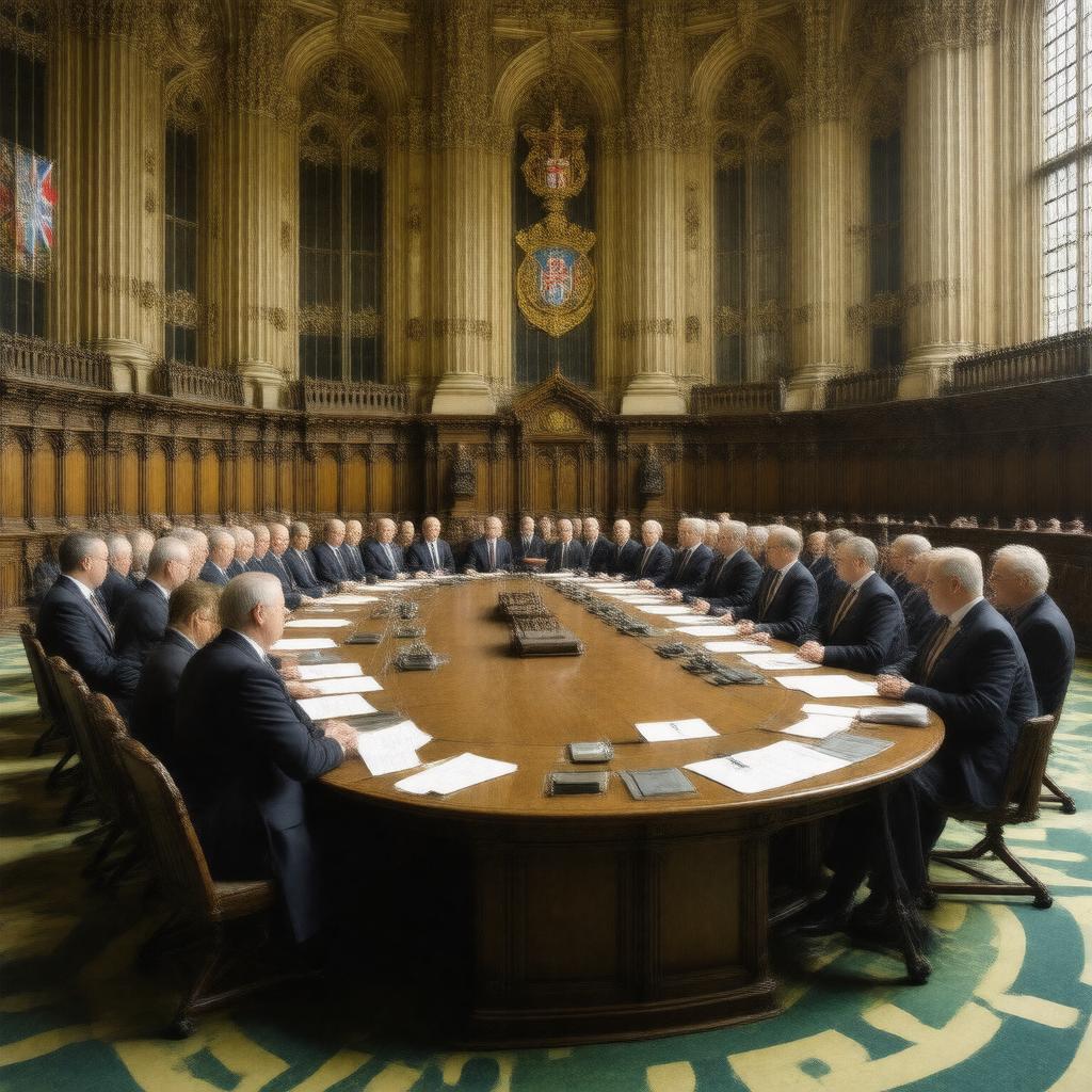 Click to view larger image AI-created image of Armed Forces Bill Committee
