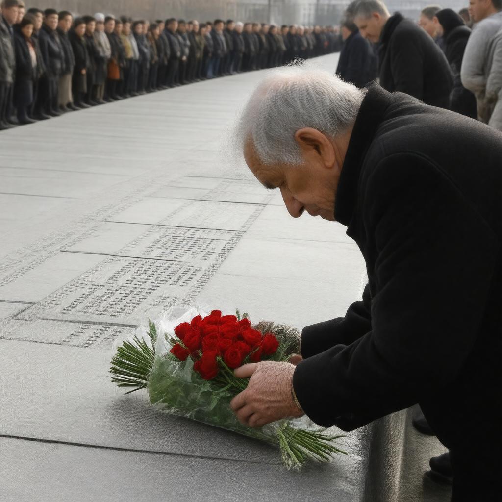 Click to view larger image AI-created image of Armenian Genocide Remembrance Day