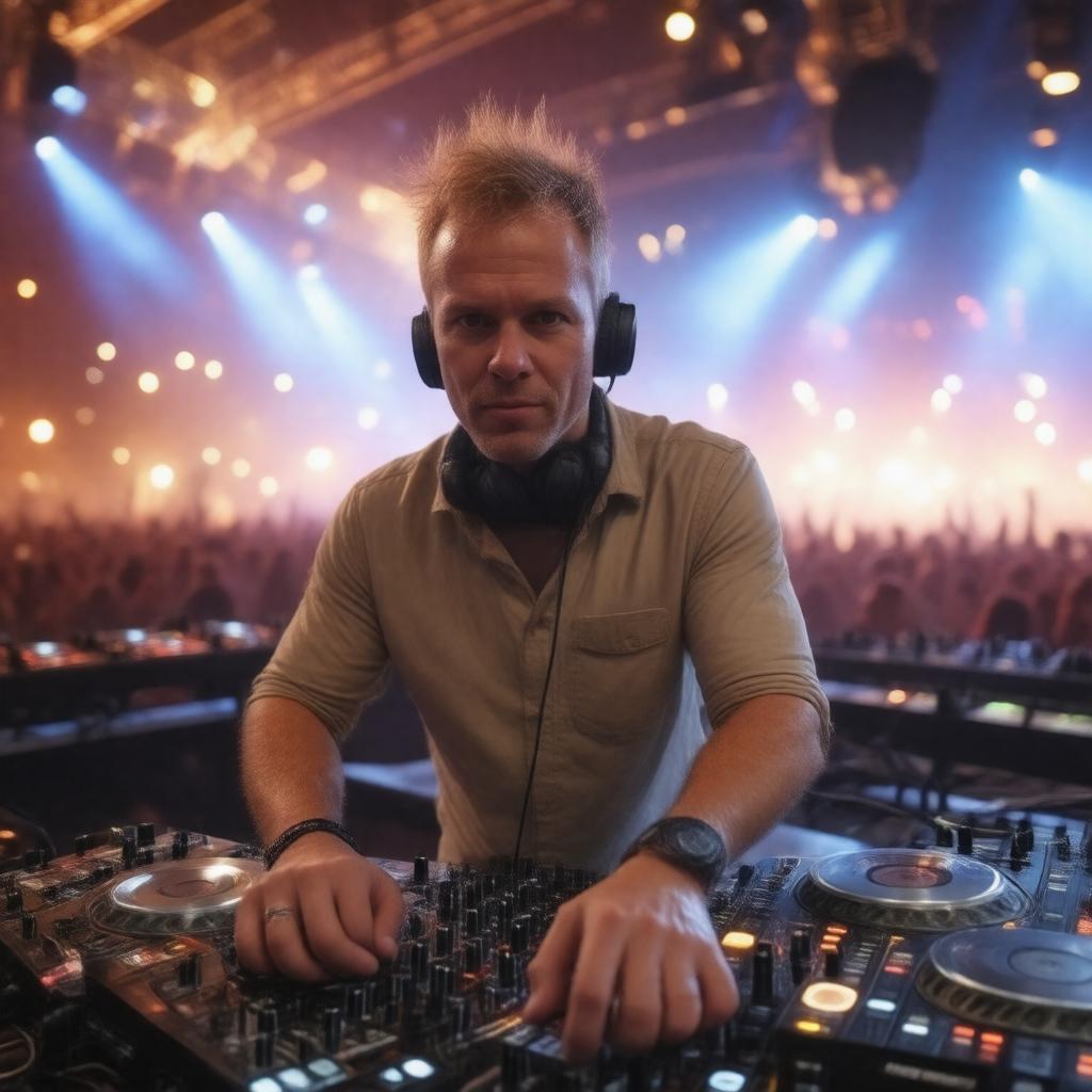AI-created image of Armin van Buuren