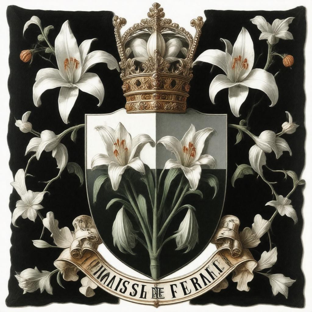 Click to view larger image AI-created image of Arms of Magdalen College, Oxford
