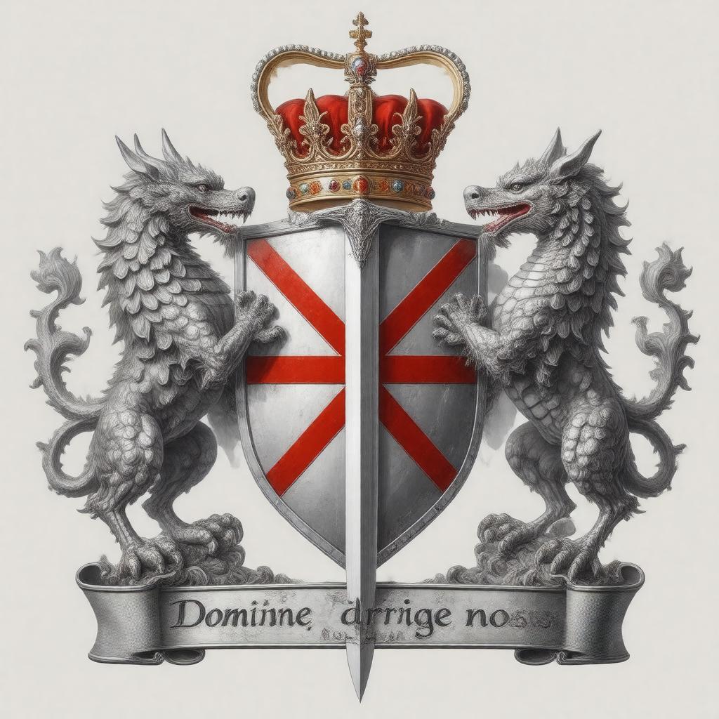 Click to view larger image AI-created image of Arms of the City of London