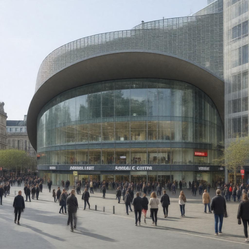 Click to view larger image AI-created image of Arndale Centre
