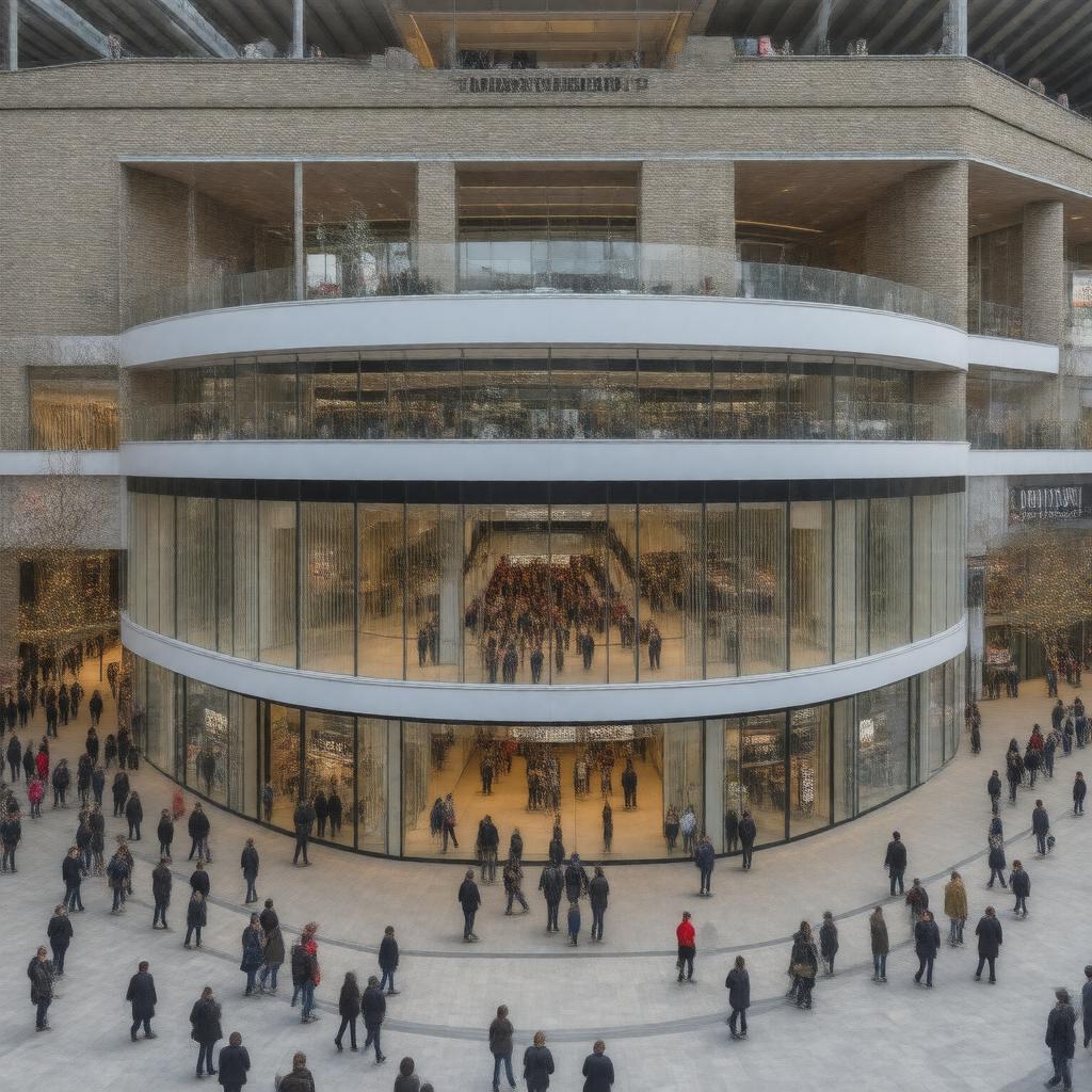 AI-created image of Arndale Centre Wandsworth