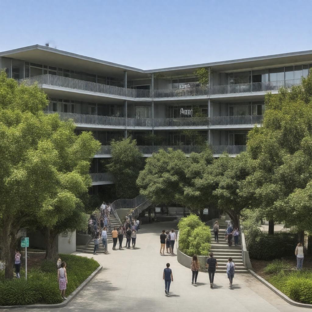 Click to view larger image AI-created image of Arnett Hall