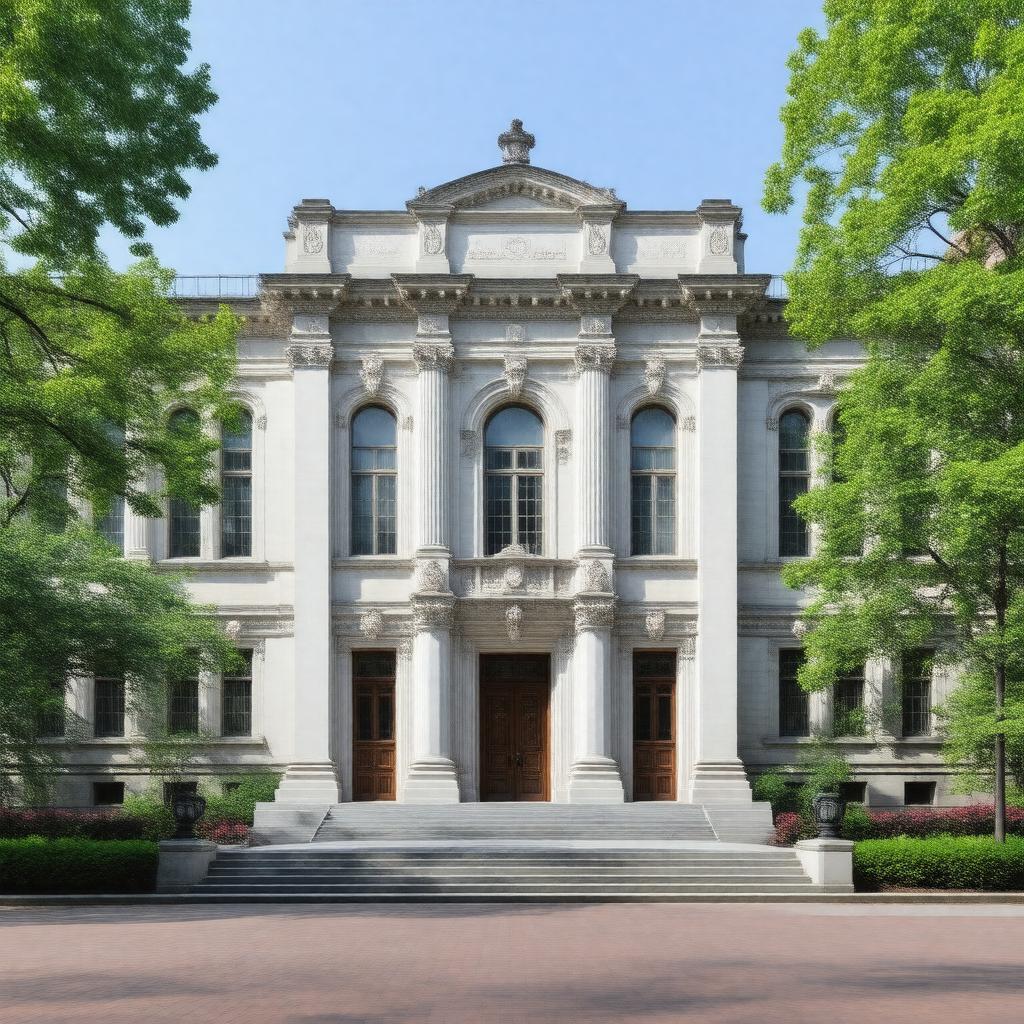 AI-created image of Arnold A. Saltzman Institute of War and Peace Studies