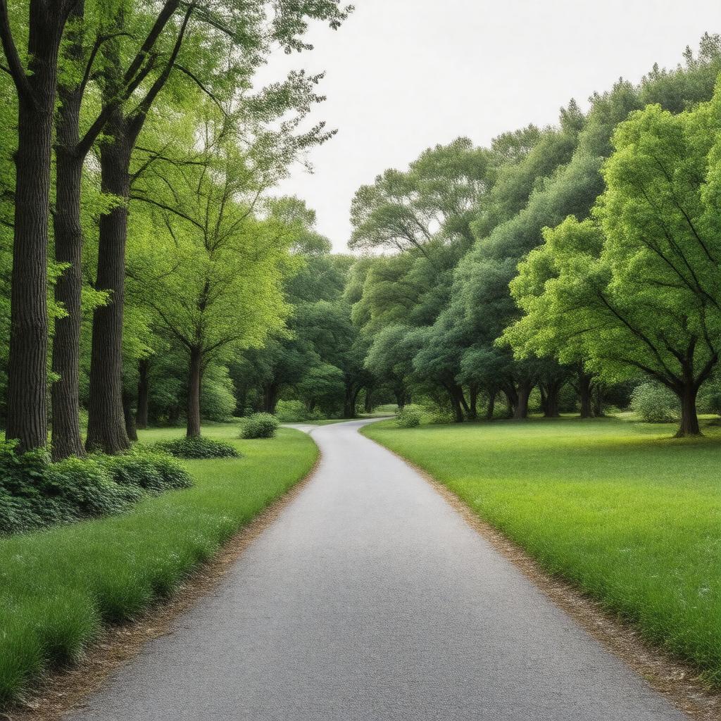 Click to view larger image AI-created image of Arnold Arboretum