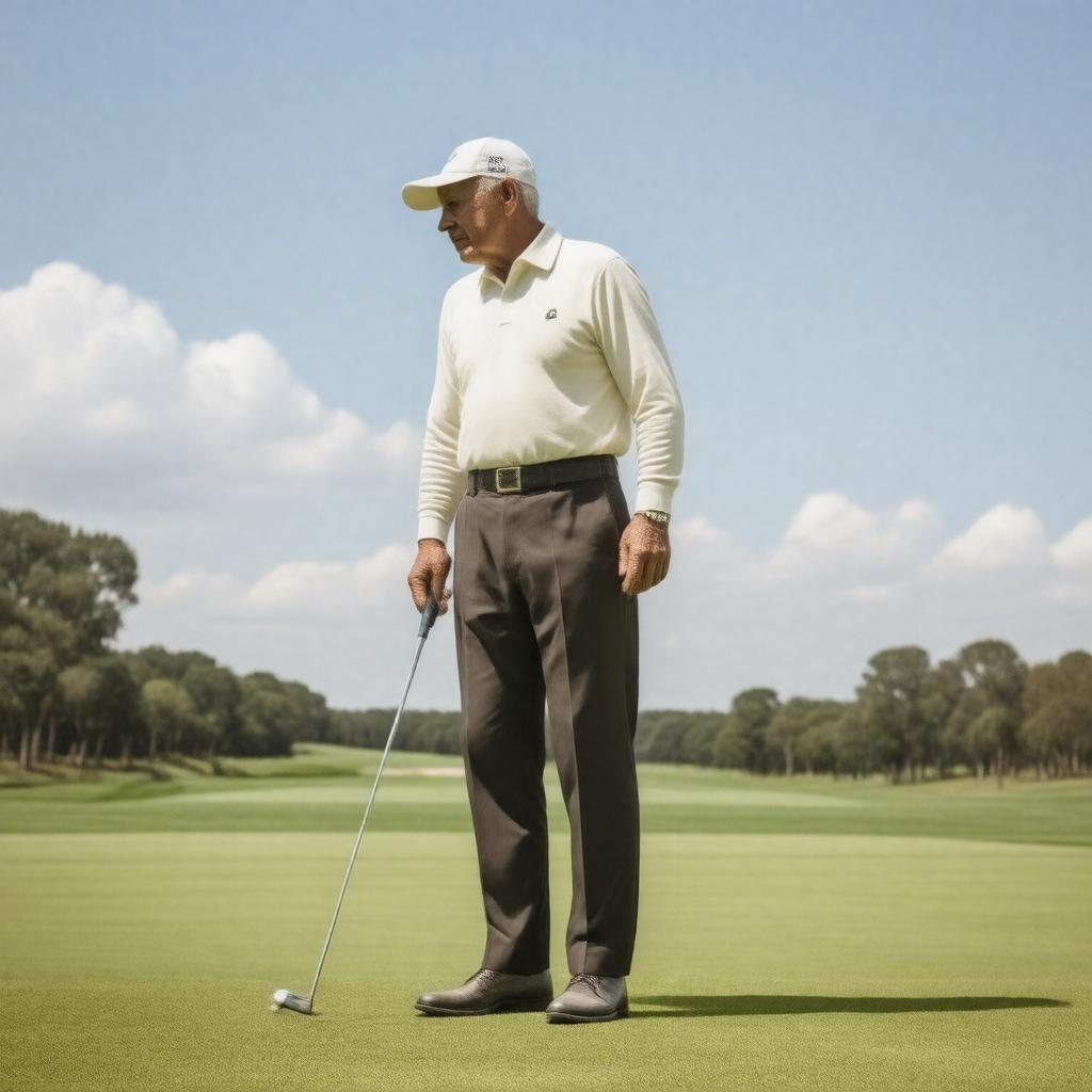 AI-created image of Arnold Palmer