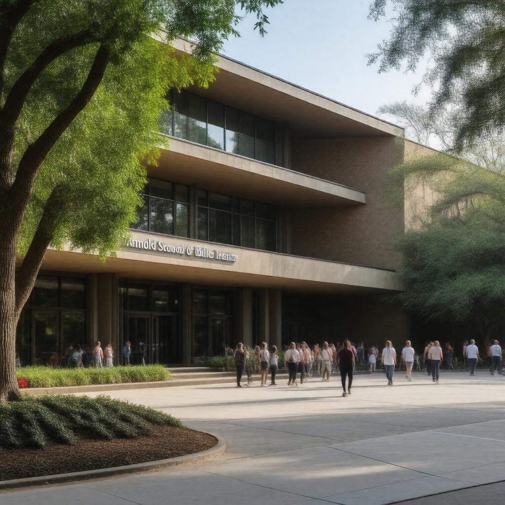 AI-created image of Arnold School of Public Health