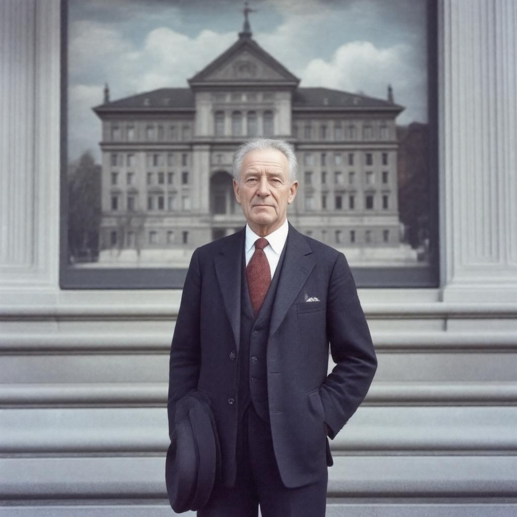 AI-created image of Arnstein Arneberg