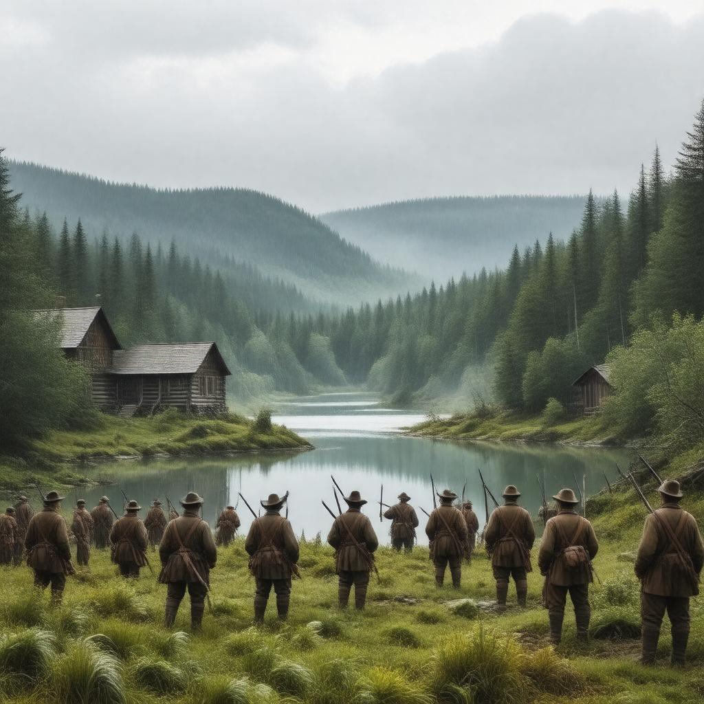 AI-created image of Aroostook War