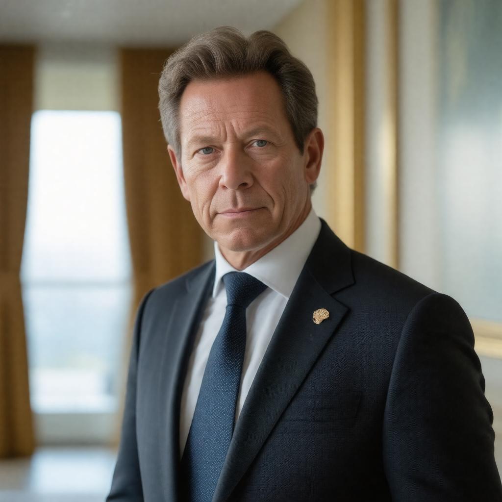 AI-created image of Arpad Busson