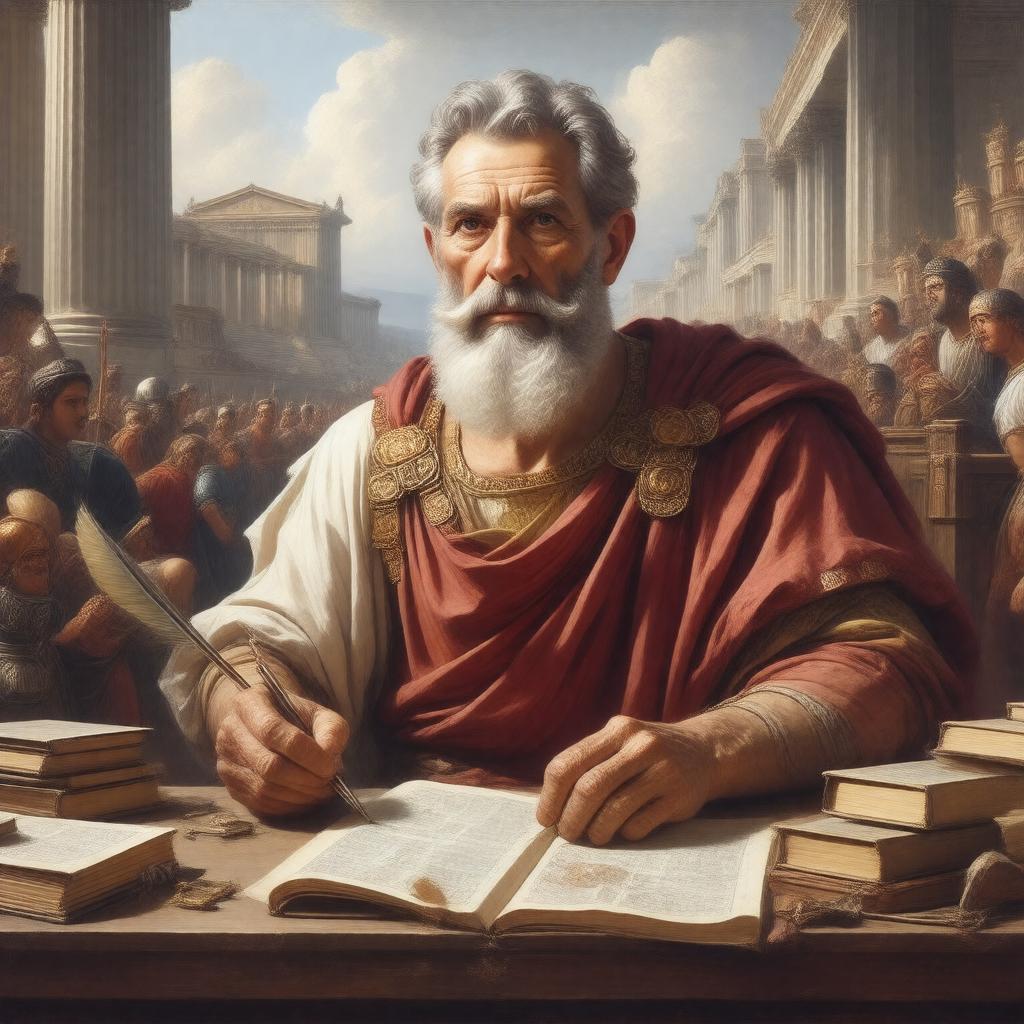 AI-created image of Arrian