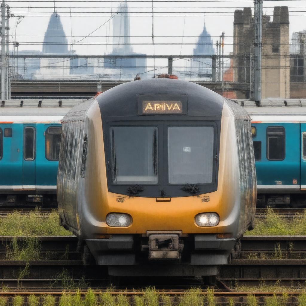 AI-created image of Arriva Rail London