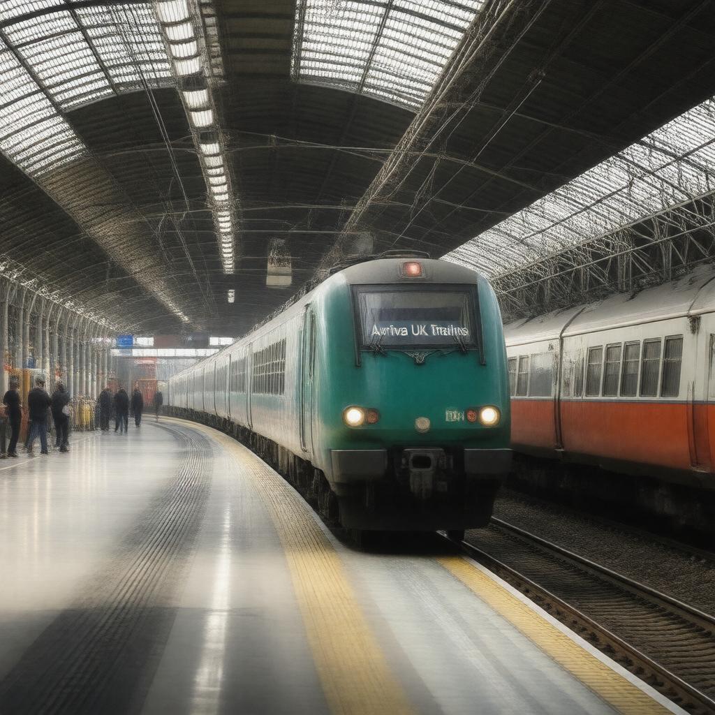 AI-created image of Arriva UK Trains