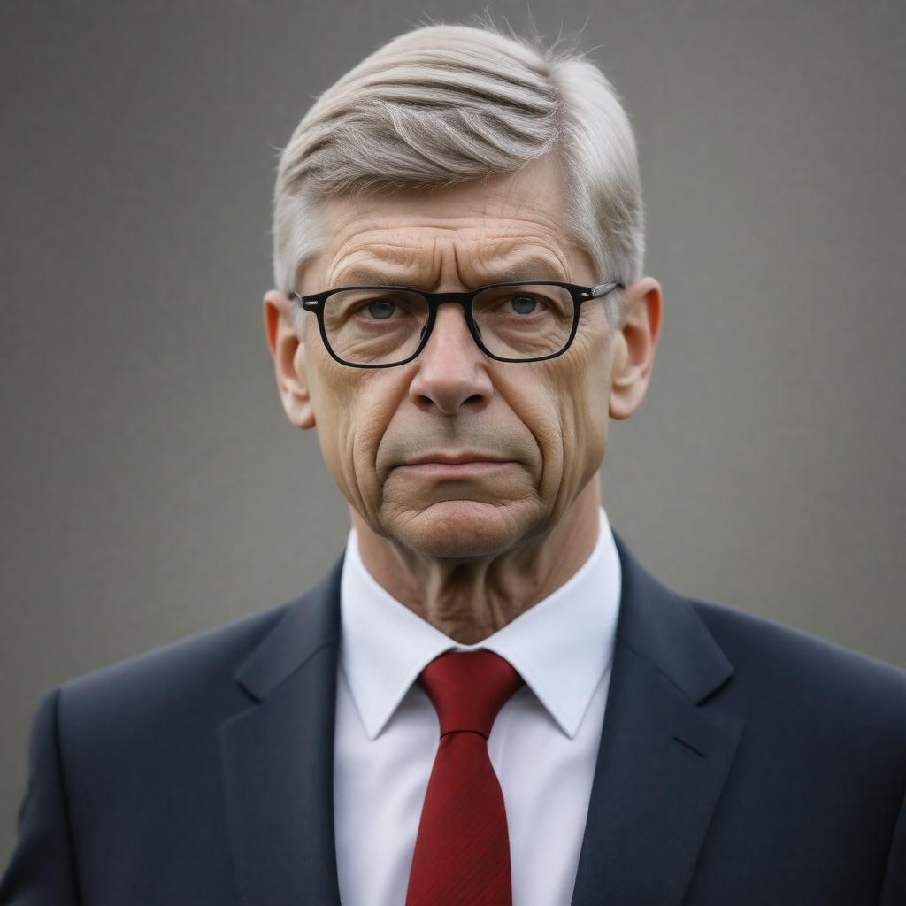 AI-created image of Arsène Wenger