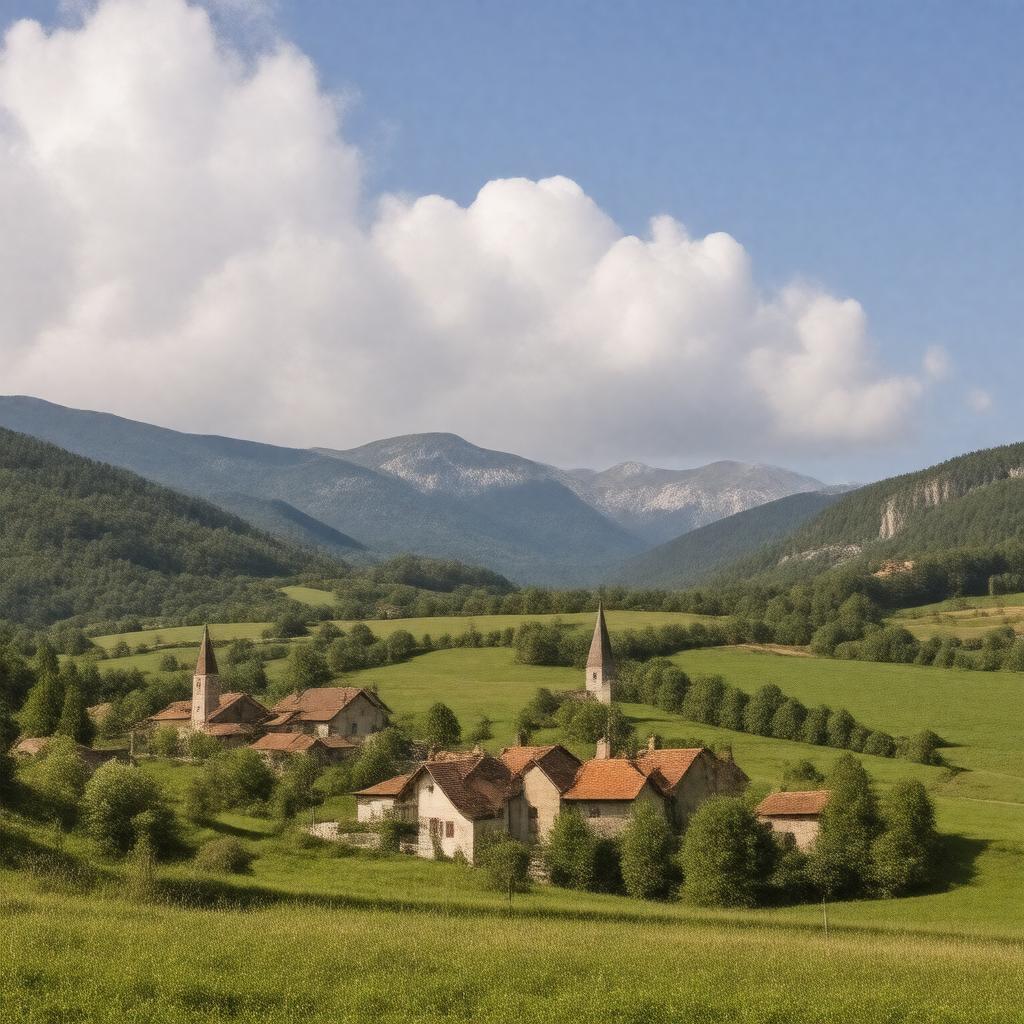 Click to view larger image AI-created image of Ars, Isère