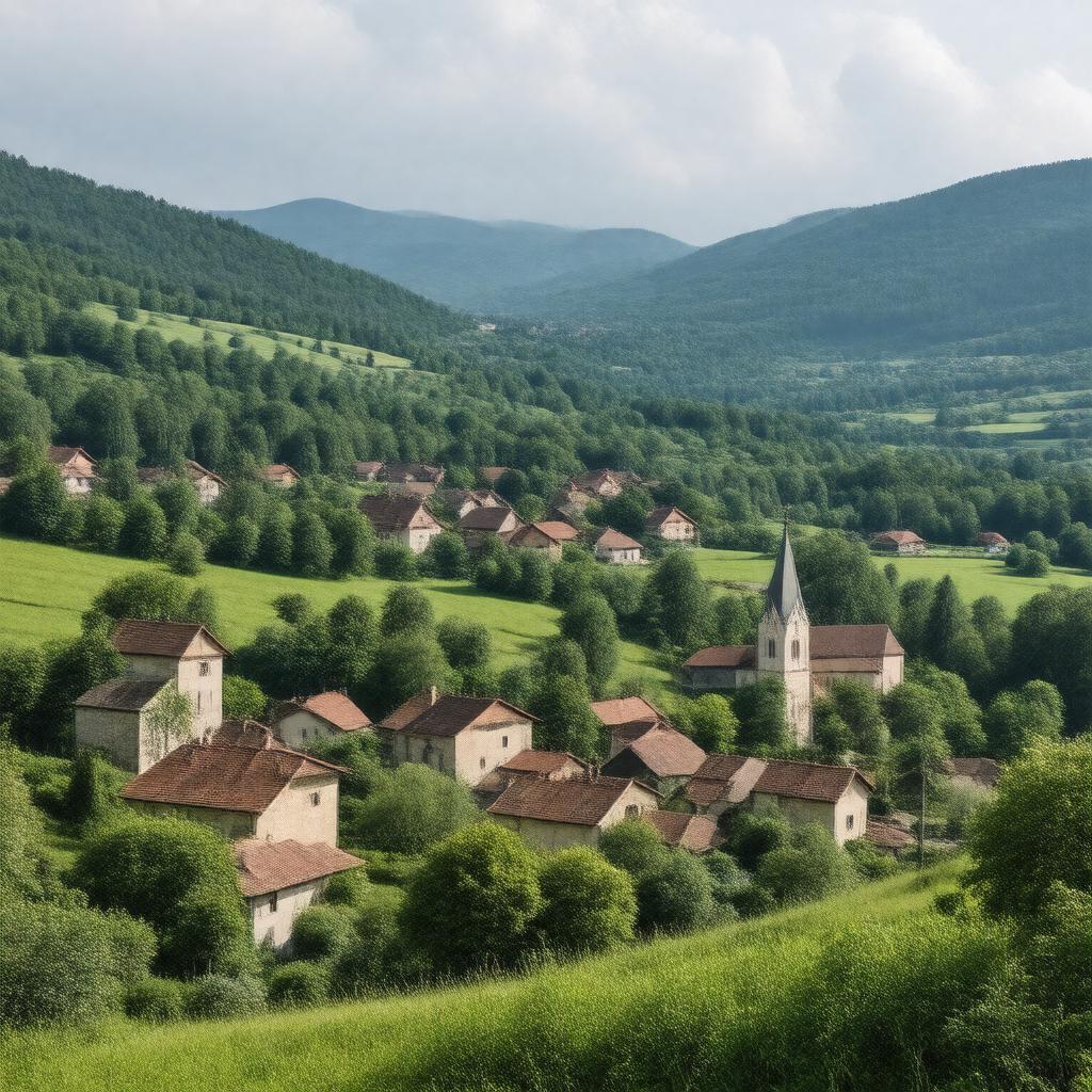 AI-created image of Ars, Savoie