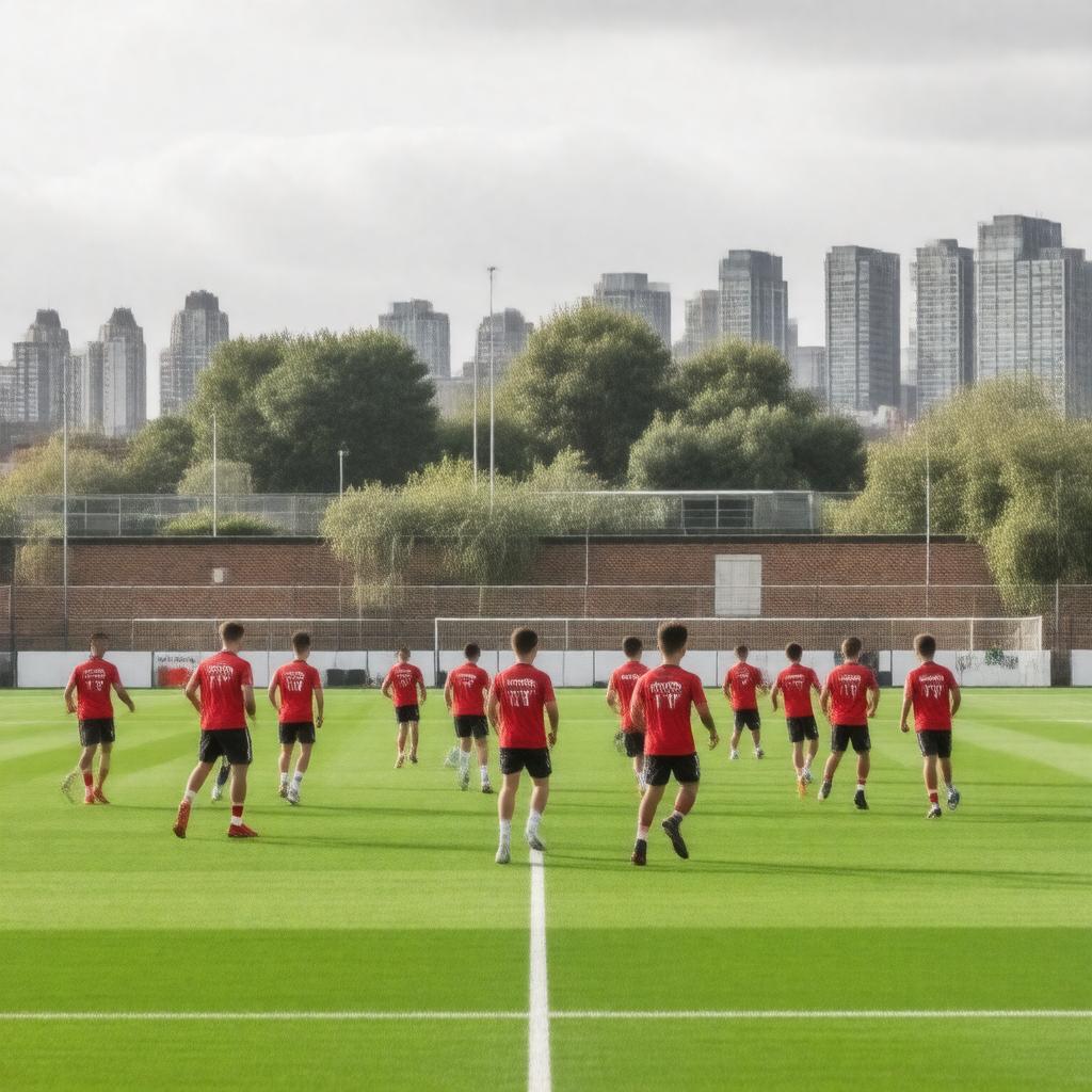 AI-created image of Arsenal Academy