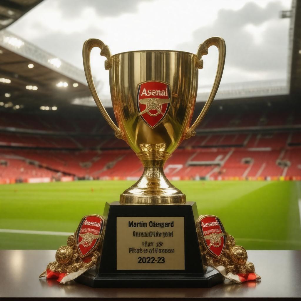 AI-created image of Arsenal Player of the Season 2022–23