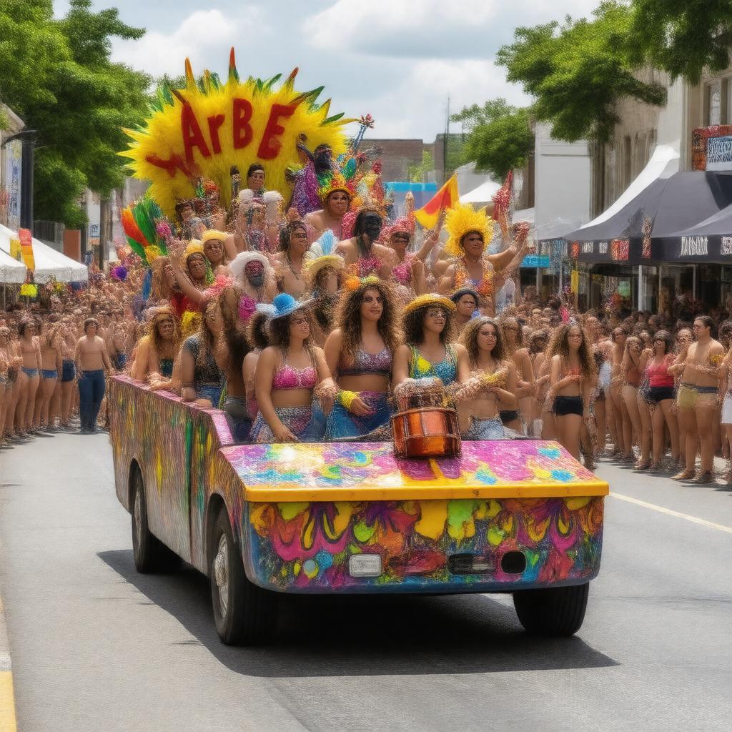 AI-created image of ArtBeat festival