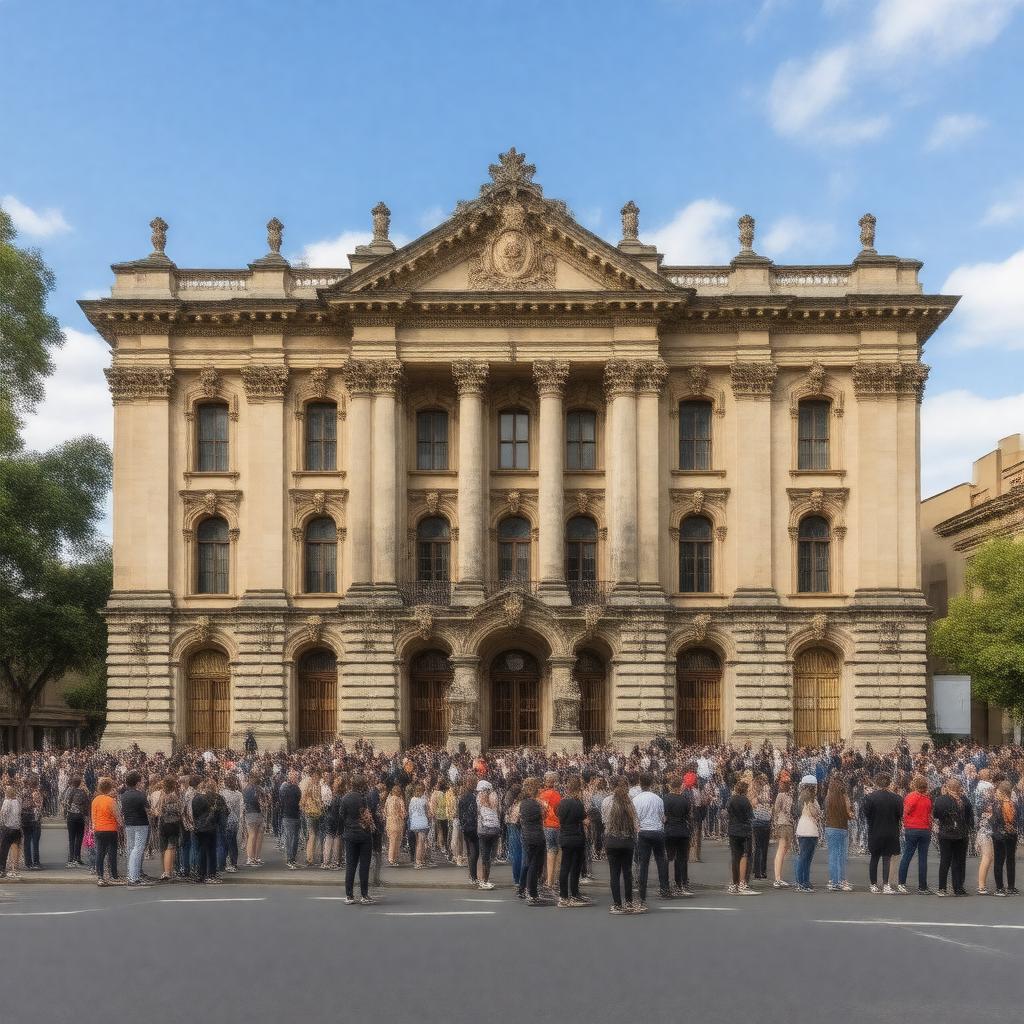AI-created image of Art Gallery of South Australia
