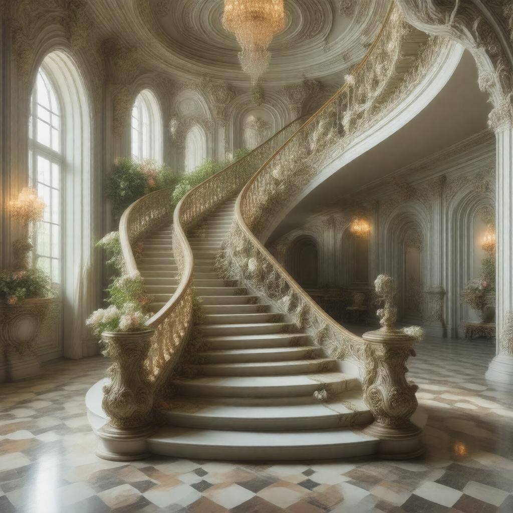 AI-created image of Art Nouveau