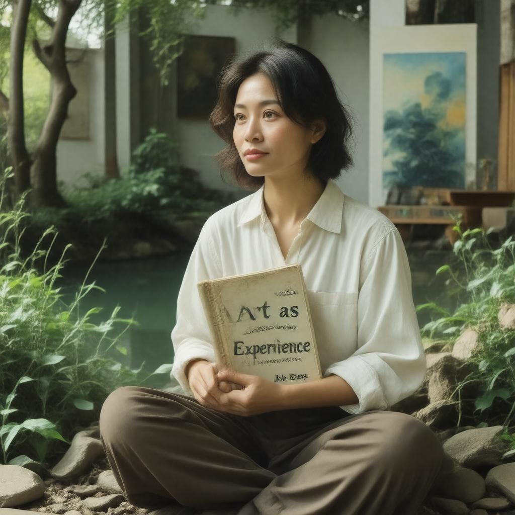 AI-created image of Art as Experience