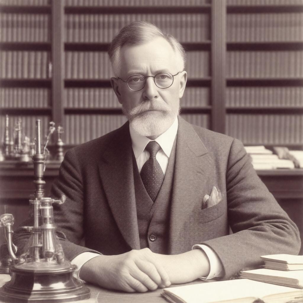 AI-created image of Arthur Amos Noyes