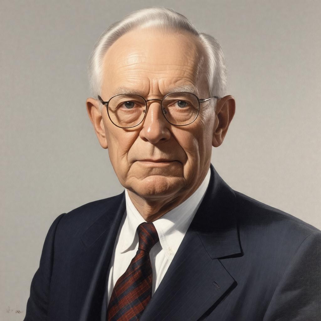 AI-created image of Arthur Ashkin