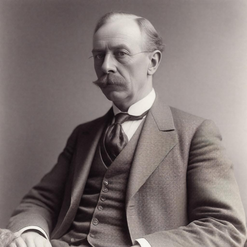 AI-created image of Arthur Balfour