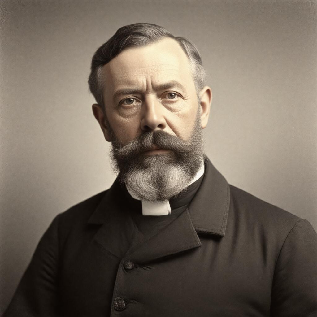 Click to view larger image AI-created image of Arthur Bell Nicholls
