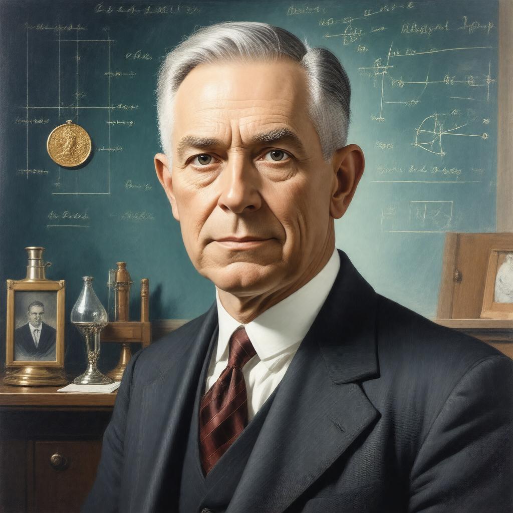 AI-created image of Arthur Compton