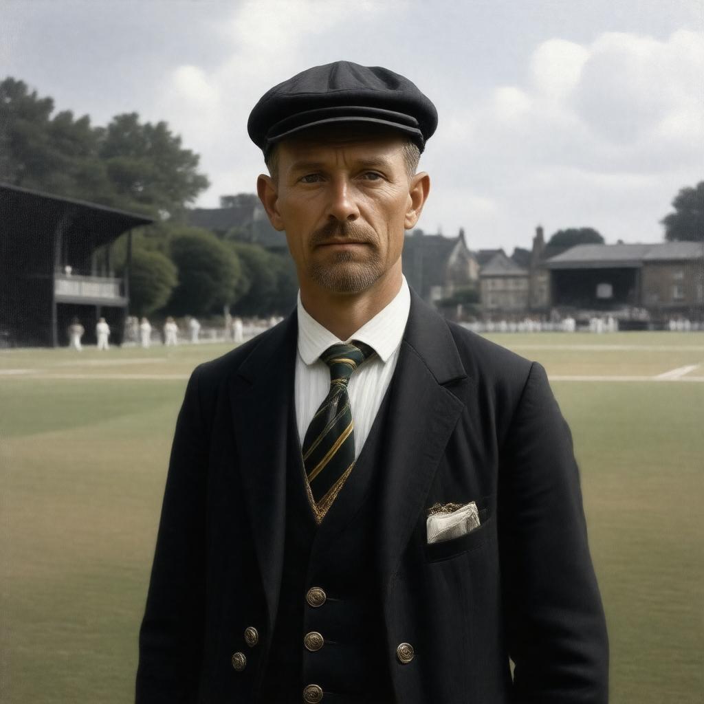 AI-created image of Arthur Crookes