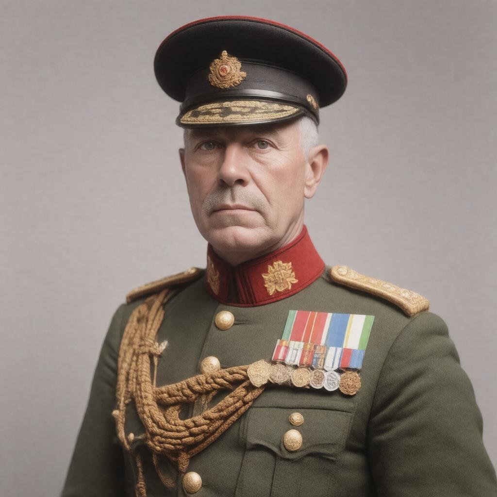 AI-created image of Arthur Currie