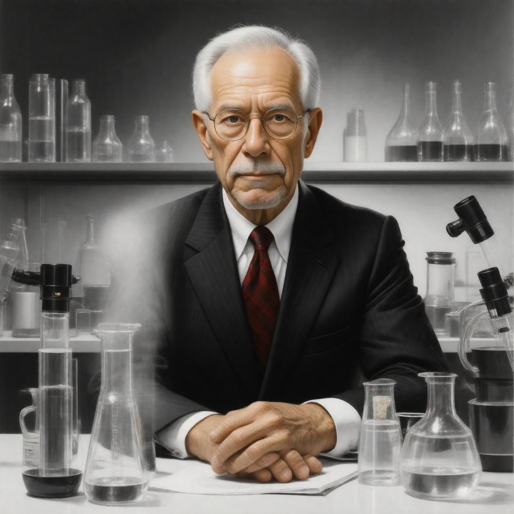 AI-created image of Arthur D. Levinson