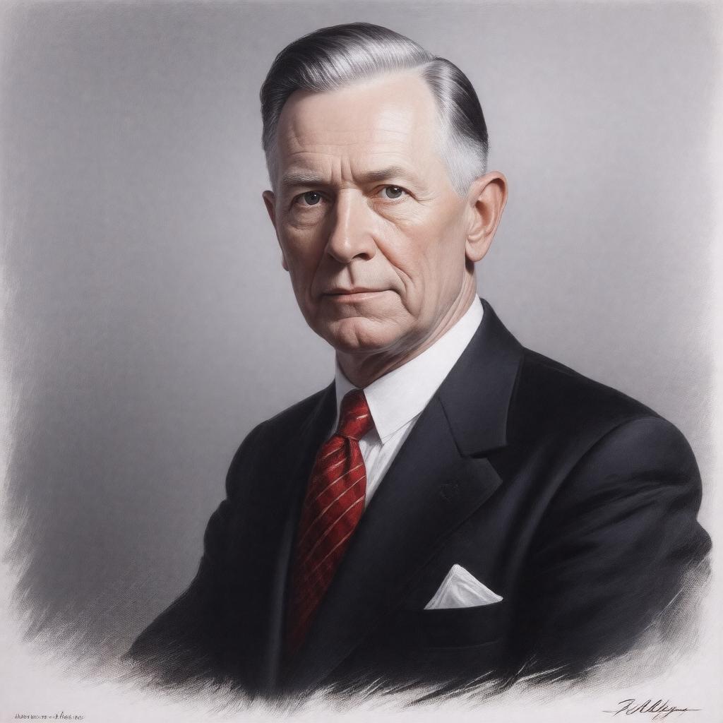 AI-created image of Arthur E. Molloy