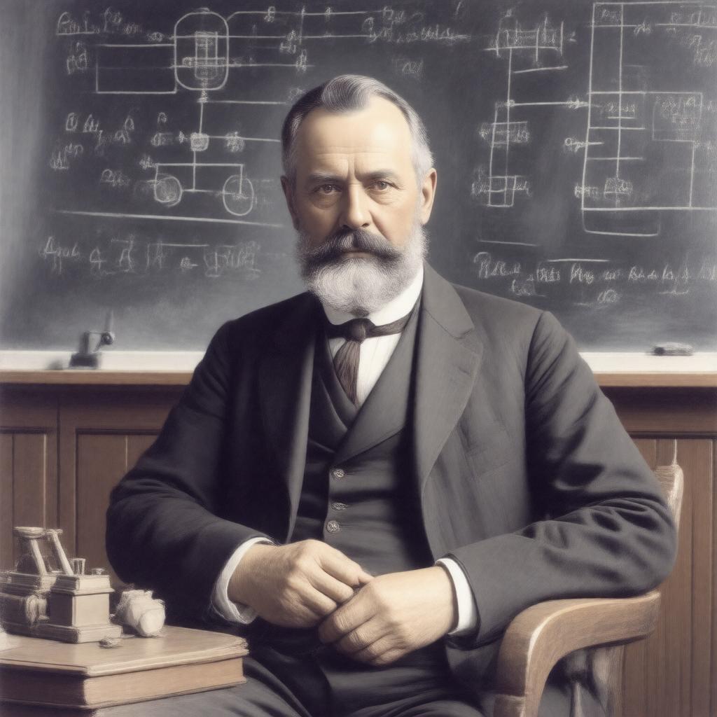 AI-created image of Arthur Edwin Kennelly