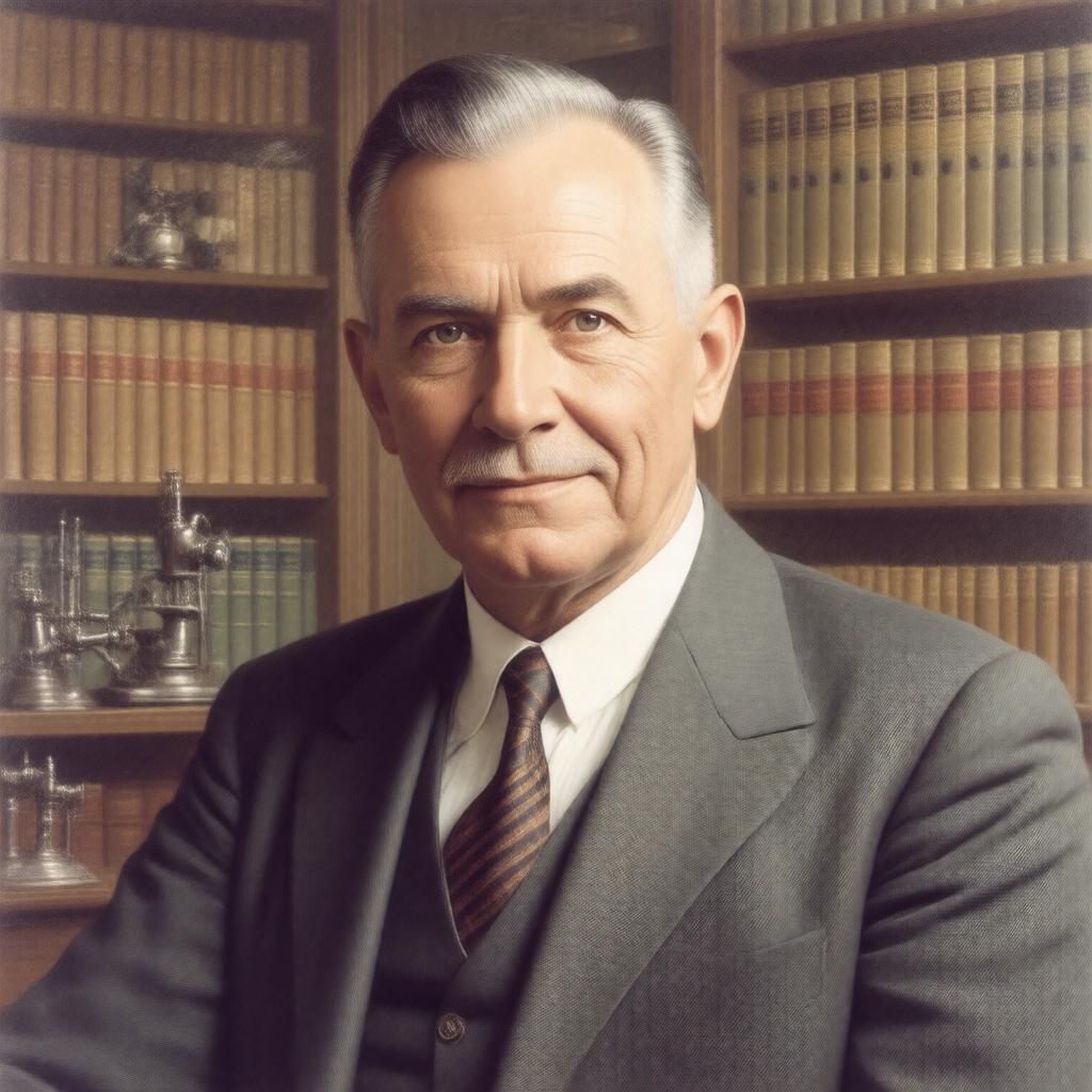 AI-created image of Arthur H. Compton