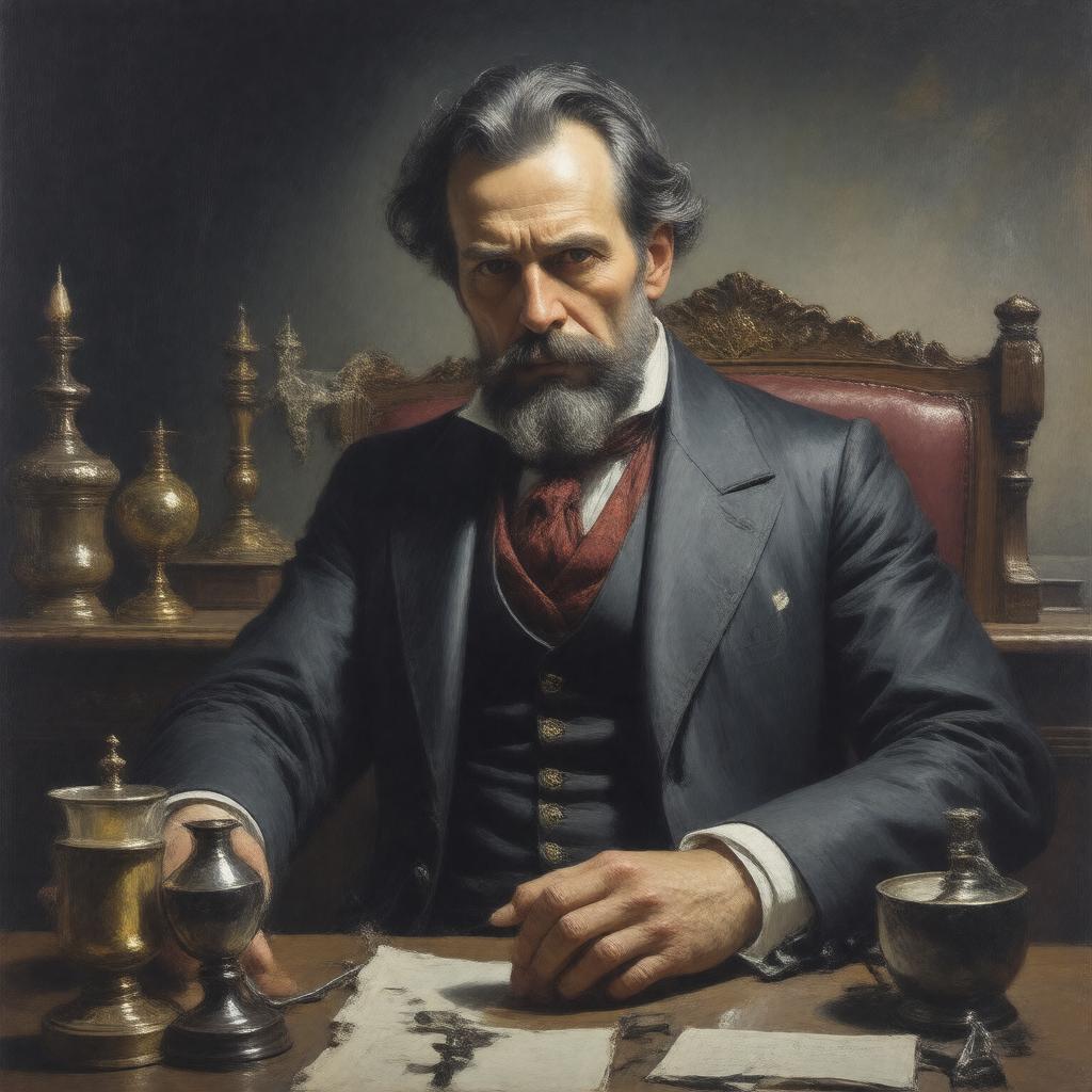 AI-created image of Arthur Holmwood