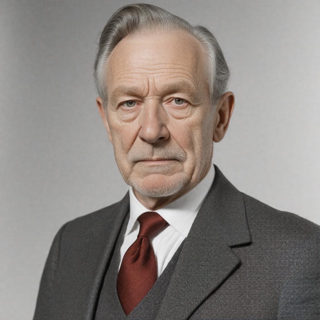 AI-created image of Arthur John Gielgud