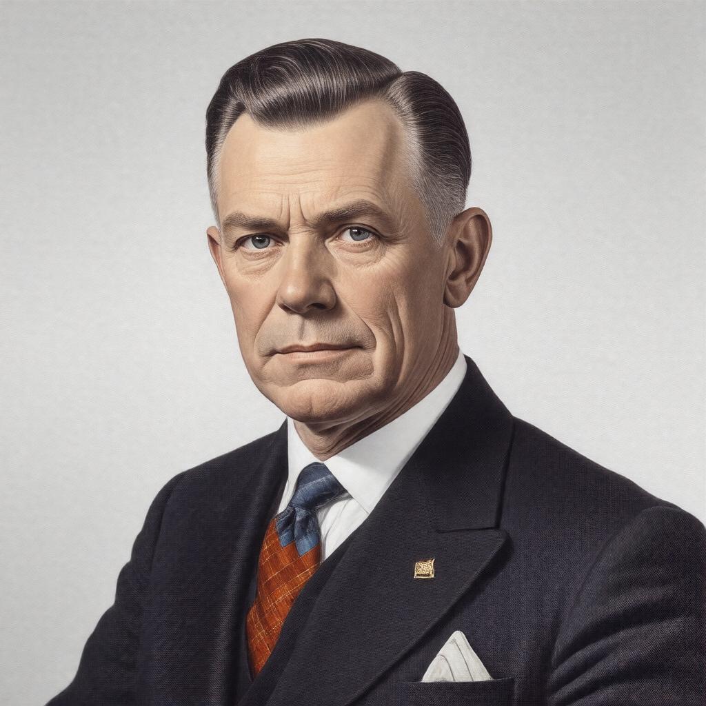 AI-created image of Arthur John Lawrence