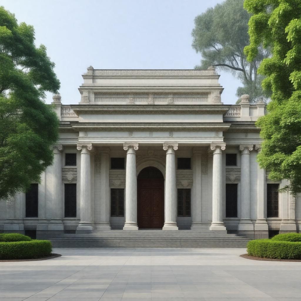 AI-created image of Arthur M. Sackler Gallery