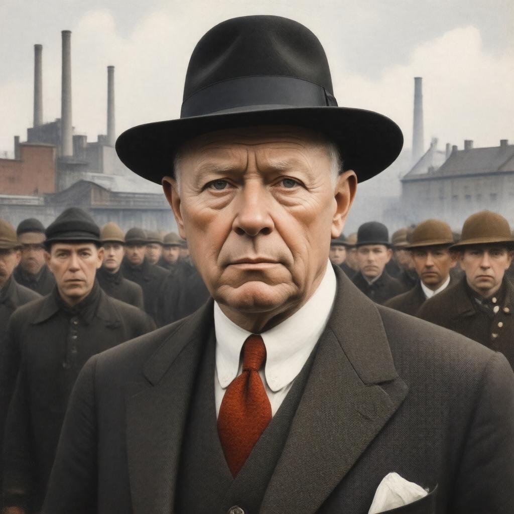 Click to view larger image AI-created image of Arthur McManus