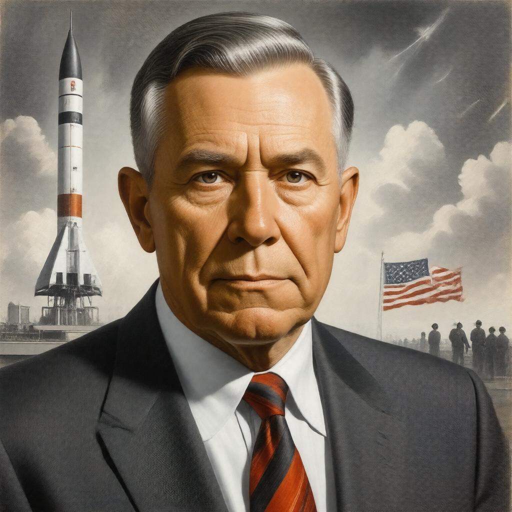 AI-created image of Arthur Rudolph