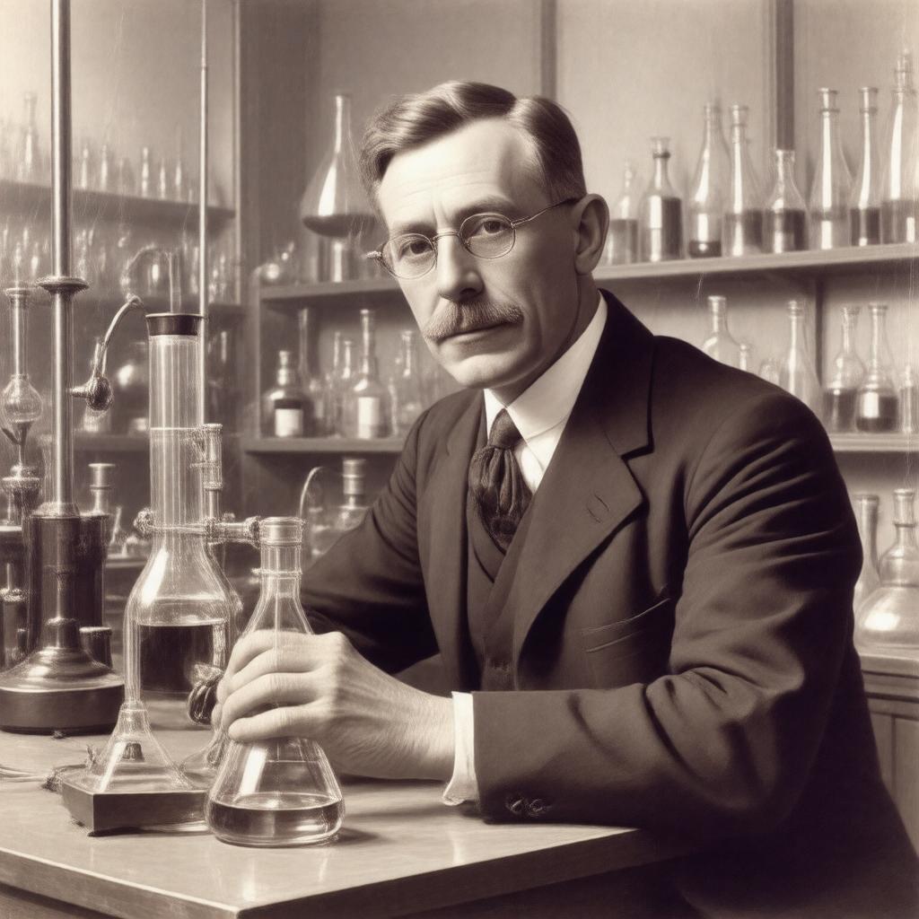 AI-created image of Arthur Sabin Coward