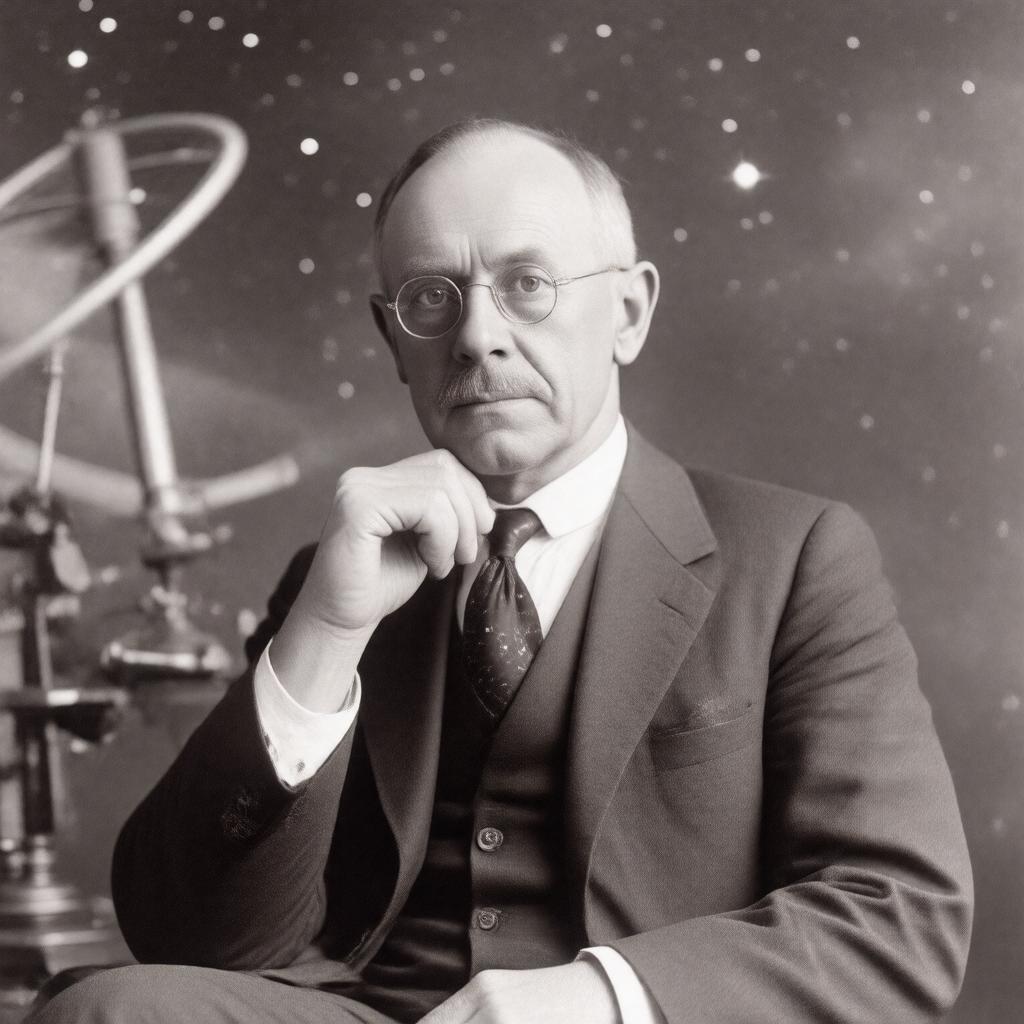 AI-created image of Arthur Stanley Eddington