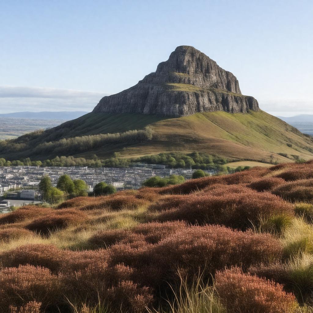 Click to view larger image AI-created image of Arthur's Seat